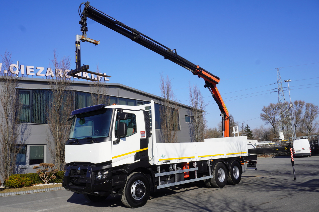 RENAULT C380 / 6x4 / HDS Palfinger PK 18002-EH 6000 kg - Xe cẩu tự hành: hình 1 RENAULT C380 / 6x4 / HDS Palfinger PK 18002-EH 6000 kg - Xe cẩu tự hành: hình 1