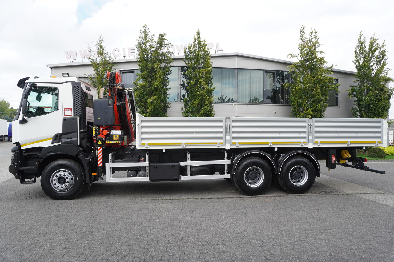 RENAULT K380 6×4 / FASSI F175 crane 7.85 t / 120 thousand km! / 2-sided tipper - Xe cẩu tự hành: hình 5 RENAULT K380 6×4 / FASSI F175 crane 7.85 t / 120 thousand km! / 2-sided tipper - Xe cẩu tự hành: hình 5