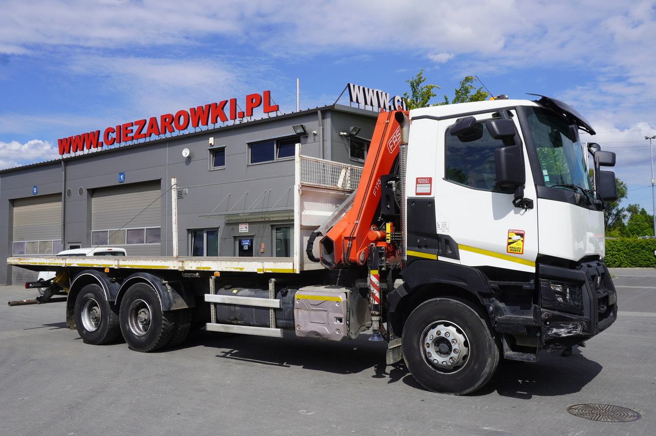 RENAULT K380 6x4 / FASSI F175 crane 7.85 t / 120 thousand km! - Xe cẩu tự hành: hình 4 RENAULT K380 6x4 / FASSI F175 crane 7.85 t / 120 thousand km! - Xe cẩu tự hành: hình 4