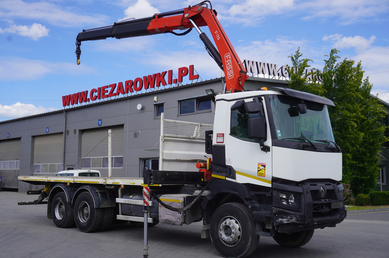RENAULT K380 6x4 / FASSI F175 crane 7.85 t / 120 thousand km! - Xe cẩu tự hành: hình 1 RENAULT K380 6x4 / FASSI F175 crane 7.85 t / 120 thousand km! - Xe cẩu tự hành: hình 1