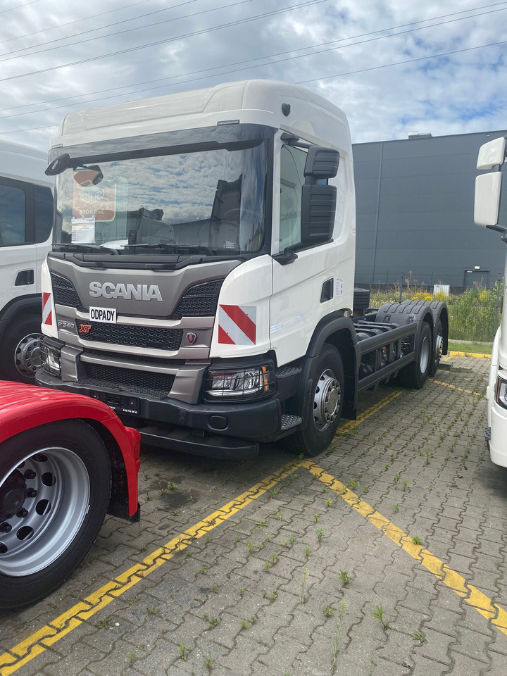 SCANIA NEW Scania P 340 B6x2*4NA / chassis frame / steering axle / CNG / large cab / 8 units - Xe tải khung gầm: hình 4 SCANIA NEW Scania P 340 B6x2*4NA / chassis frame / steering axle / CNG / large cab / 8 units - Xe tải khung gầm: hình 4