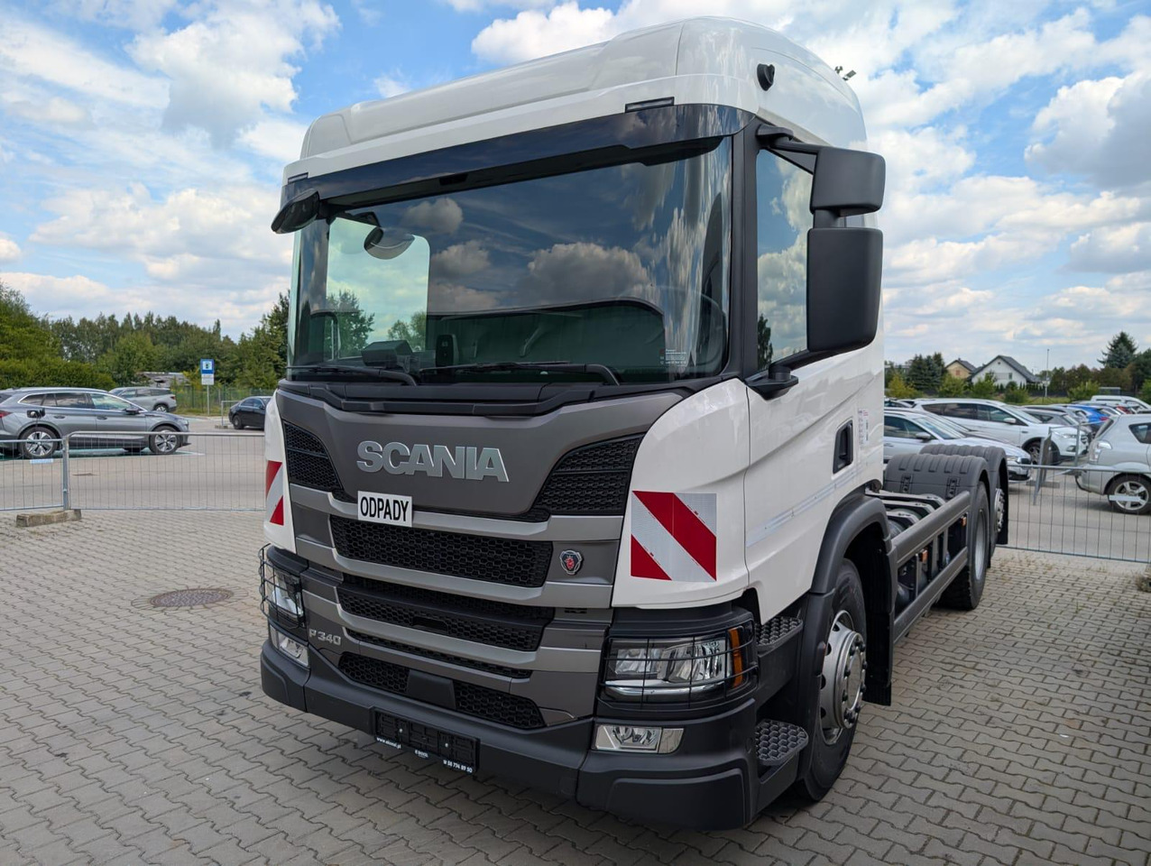SCANIA P 340 B6x2*4NA / chassis frame / steering axle / CNG / large cab / 8 units - Xe tải chở rác: hình 2 SCANIA P 340 B6x2*4NA / chassis frame / steering axle / CNG / large cab / 8 units - Xe tải chở rác: hình 2