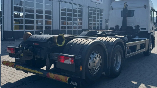 SCANIA P410 B6X2*4NA HIAB Multilift 21t / 150 tho.km hooklift - Xe tải nâng móc: hình 5 SCANIA P410 B6X2*4NA HIAB Multilift 21t / 150 tho.km hooklift - Xe tải nâng móc: hình 5