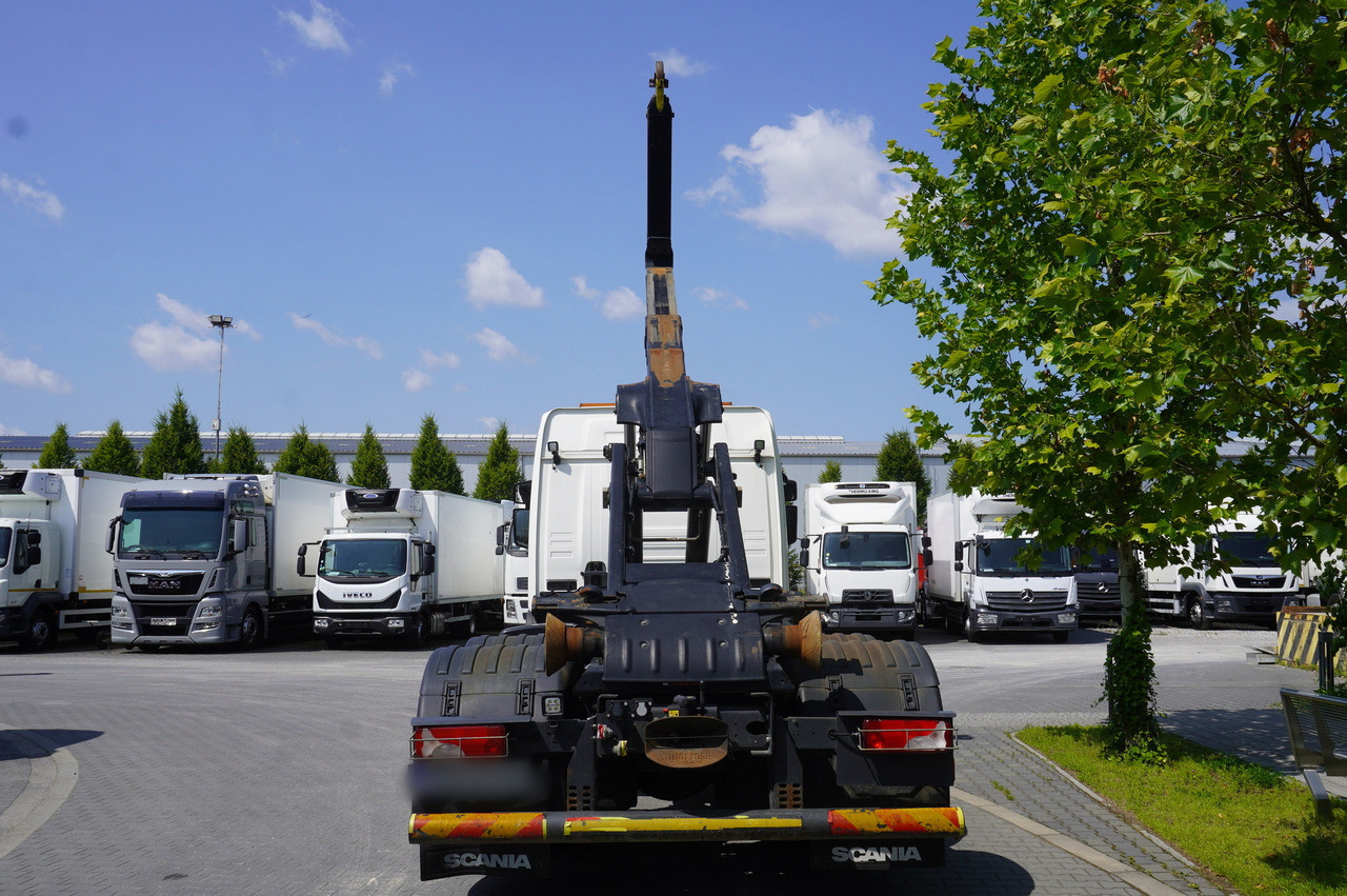 SCANIA P410 B6X2*4NA HIAB Multilift 21t / 150 tho.km hooklift - Xe tải nâng móc: hình 4 SCANIA P410 B6X2*4NA HIAB Multilift 21t / 150 tho.km hooklift - Xe tải nâng móc: hình 4