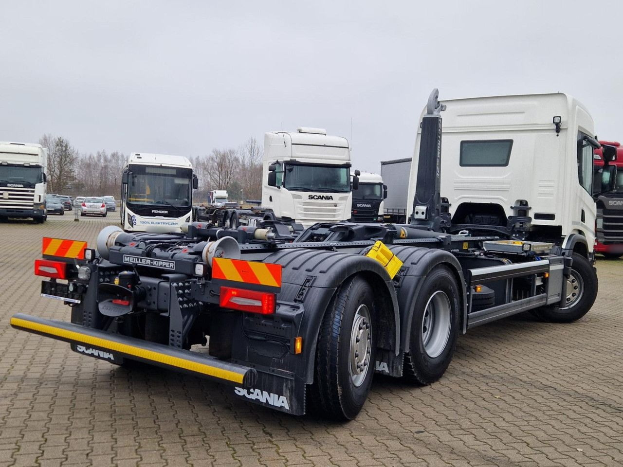 SCANIA P420 B6x2*4 / Meiller Kipper Tectrum RS 21 hooklift / 2025 / no mileage! - Xe tải nâng móc: hình 5 SCANIA P420 B6x2*4 / Meiller Kipper Tectrum RS 21 hooklift / 2025 / no mileage! - Xe tải nâng móc: hình 5