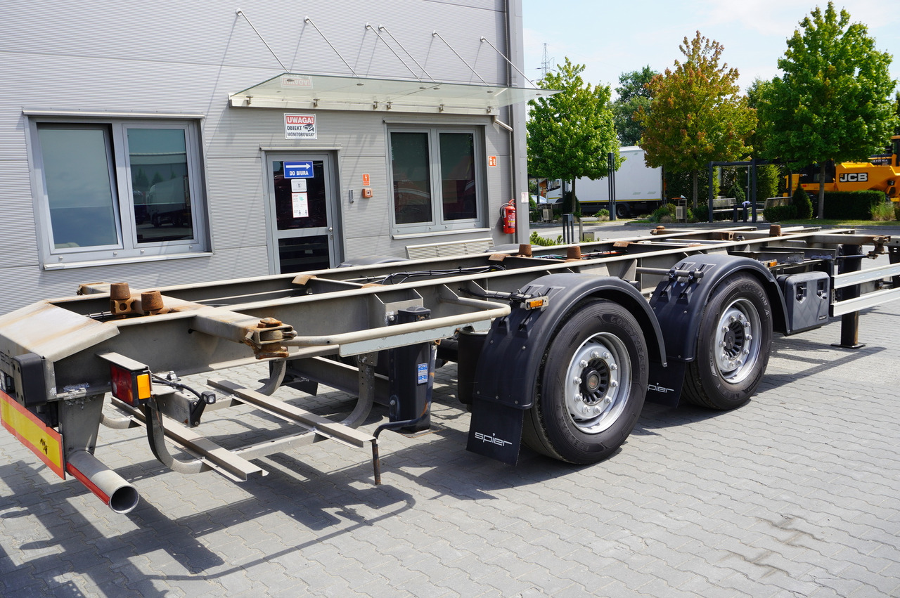 SPIER Trailer ZWL 290 BDF / 18 t - Rơ moóc khung gầm: hình 1 SPIER Trailer ZWL 290 BDF / 18 t - Rơ moóc khung gầm: hình 1