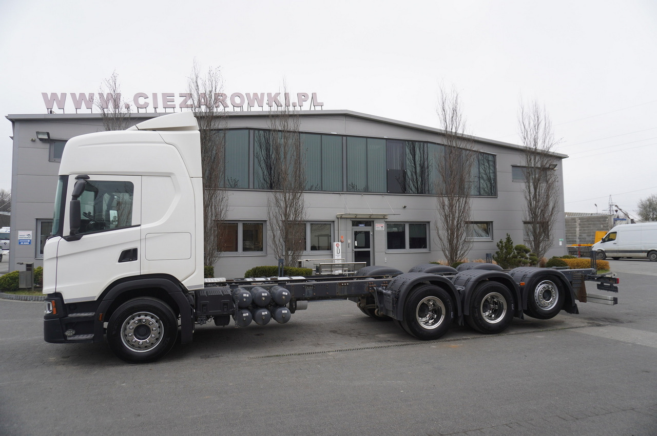 Scania G540 8x4 / Chassis 8.7 m / Steered axle / 2021 - Xe cẩu tự hành: hình 3 Scania G540 8x4 / Chassis 8.7 m / Steered axle / 2021 - Xe cẩu tự hành: hình 3
