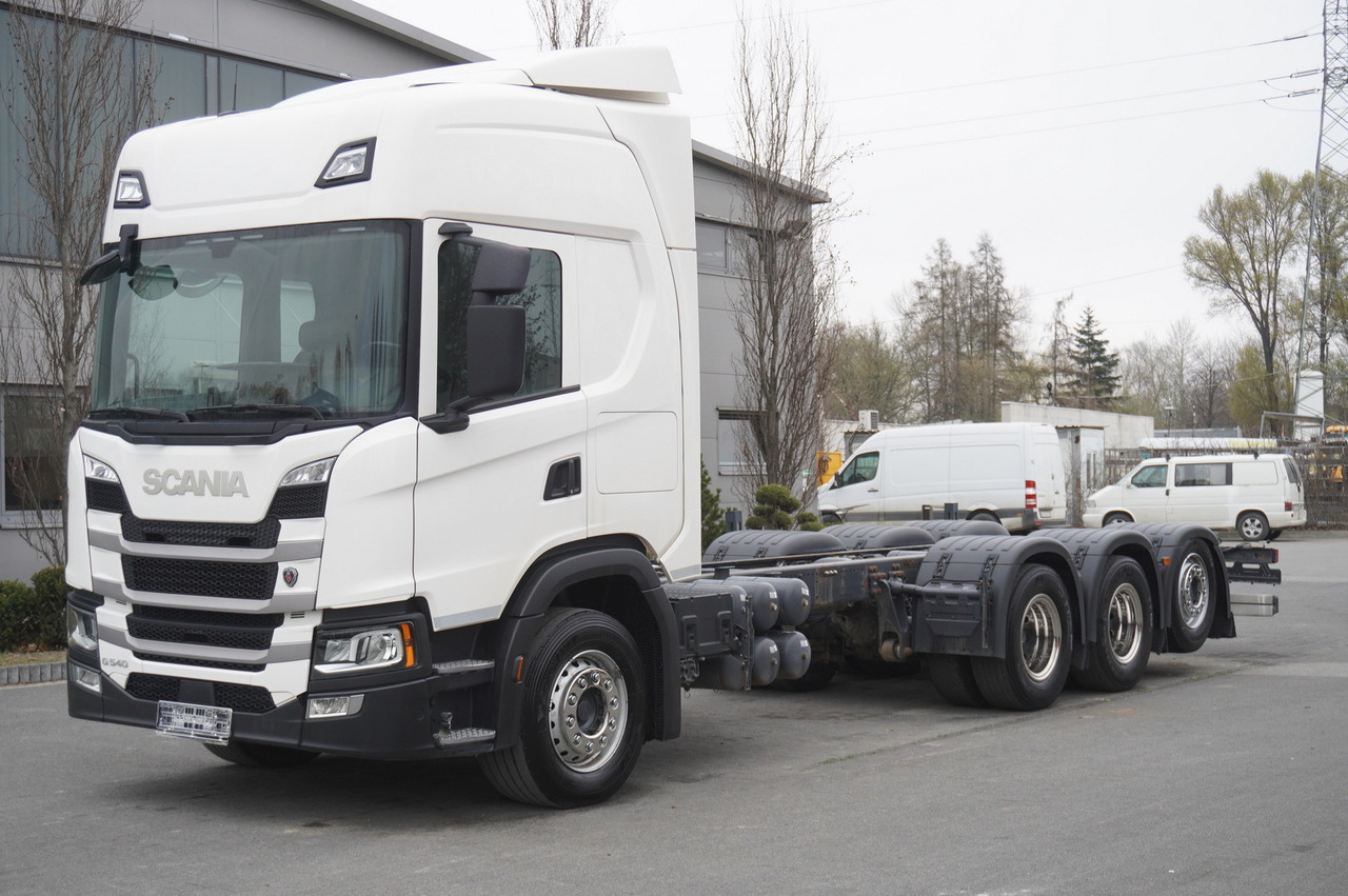 Scania G540 8x4 / Chassis 8.7 m / Steered axle / 2021 - Xe cẩu tự hành: hình 2 Scania G540 8x4 / Chassis 8.7 m / Steered axle / 2021 - Xe cẩu tự hành: hình 2
