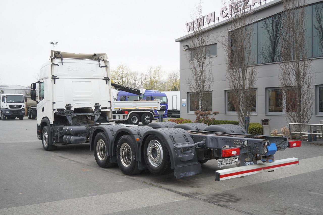 Scania G540 8x4 / Chassis 8.7 m / Steered axle / 2021 - Xe tải khung gầm: hình 4 Scania G540 8x4 / Chassis 8.7 m / Steered axle / 2021 - Xe tải khung gầm: hình 4