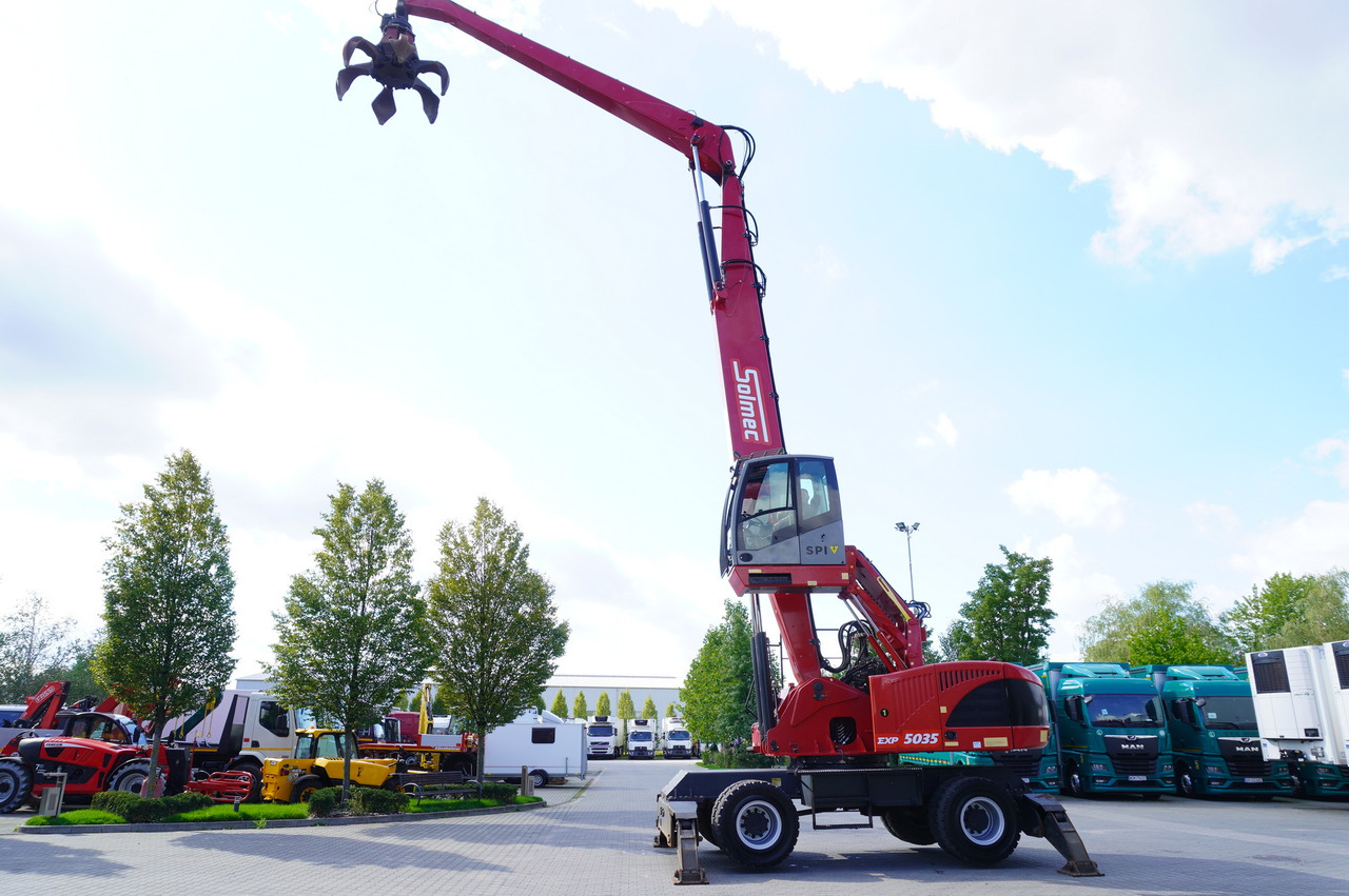 Máy cạp rác/ Công nghiệp Solmec EXP 5035 / 6050 mth ! / 37t material handler: hình 9