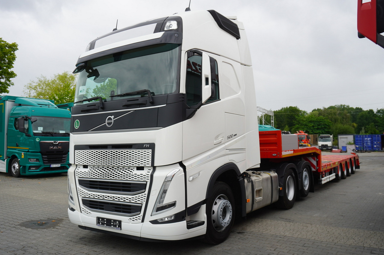 VOLVO FH 500 6 × 2 Globetrotter XL / 2023 / 114 thousand km / Brand-new low-loader Kässbohrer LB3E semi-trailer - Xe tải chuyên chở tự động: hình 5 VOLVO FH 500 6 × 2 Globetrotter XL / 2023 / 114 thousand km / Brand-new low-loader Kässbohrer LB3E semi-trailer - Xe tải chuyên chở tự động: hình 5