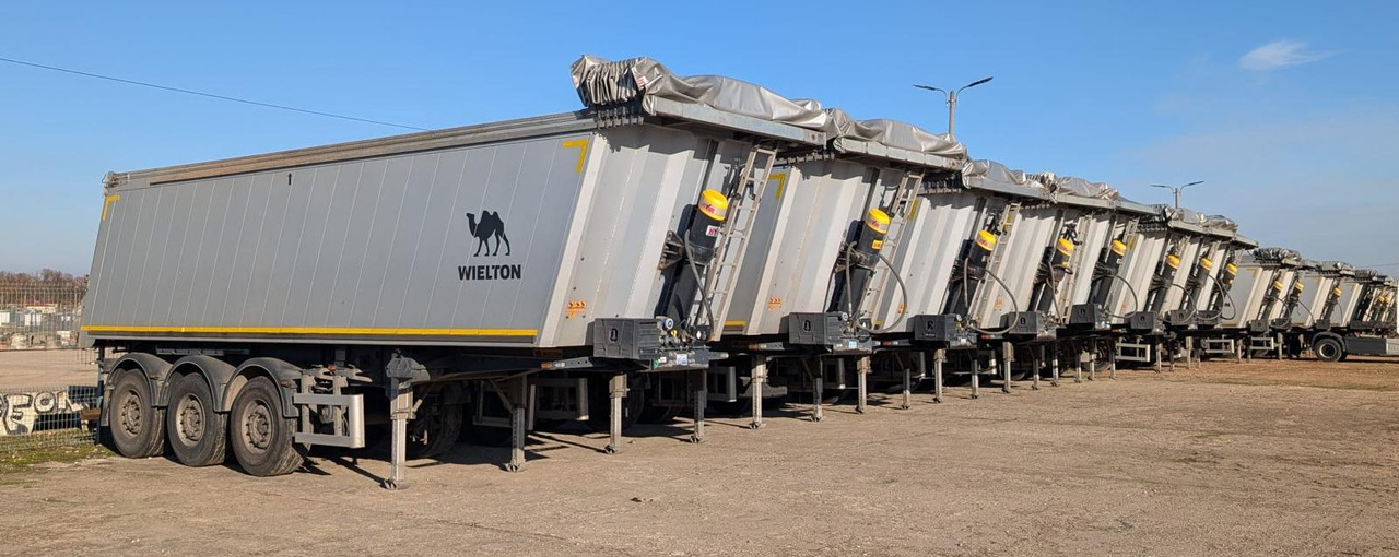 WIELTON NW-3 / weight 6.2 t / capacity 38m3 / Electrically folded roof / Teflon / 20 units, 2022 - Sơ mi rơ moóc ben: hình 2 WIELTON NW-3 / weight 6.2 t / capacity 38m3 / Electrically folded roof / Teflon / 20 units, 2022 - Sơ mi rơ moóc ben: hình 2