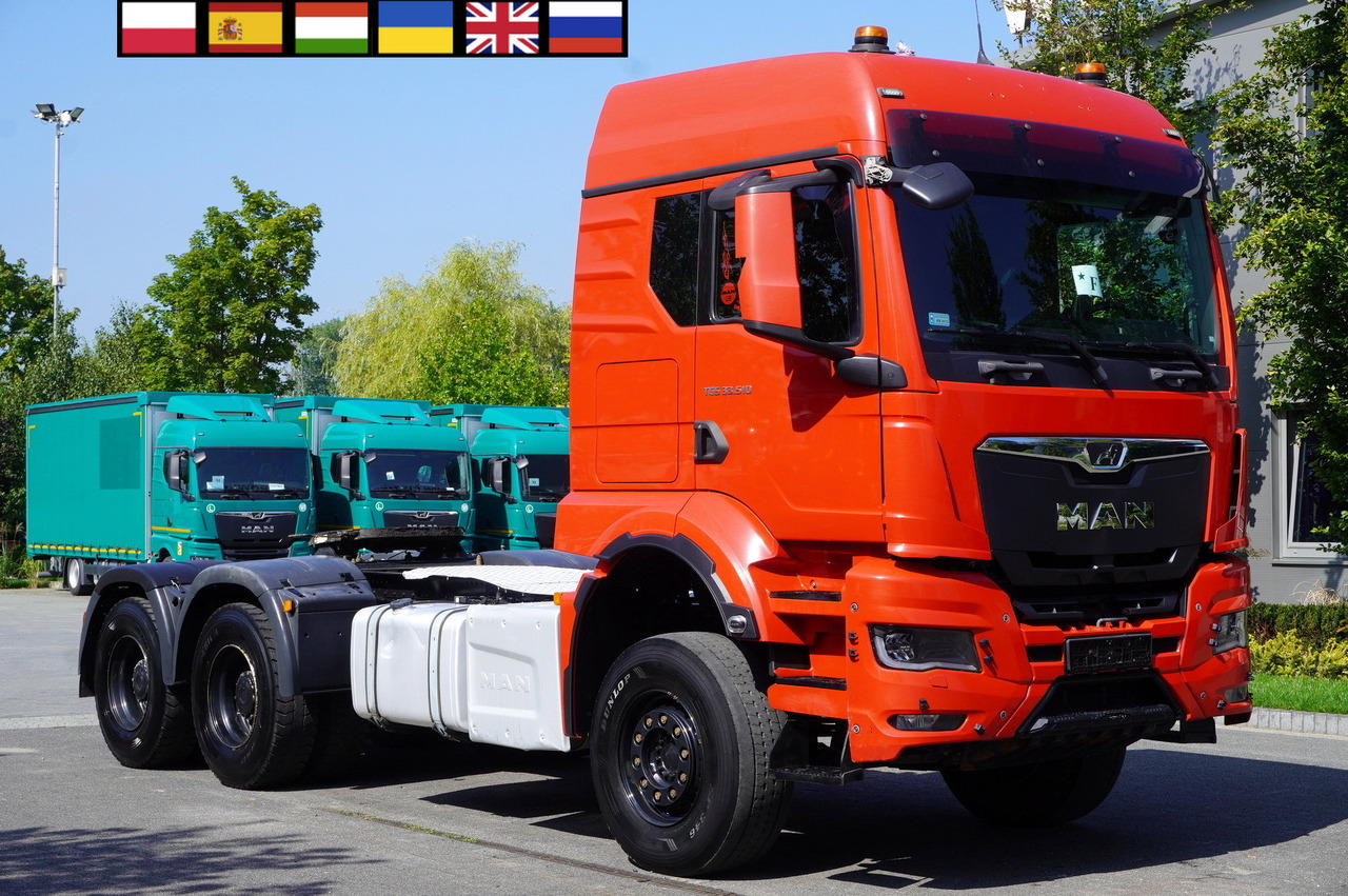 MAN TGS 33.510 tractor unit / 6x4 / Sleeper cab - Xe đầu kéo: hình 1 MAN TGS 33.510 tractor unit / 6x4 / Sleeper cab - Xe đầu kéo: hình 1