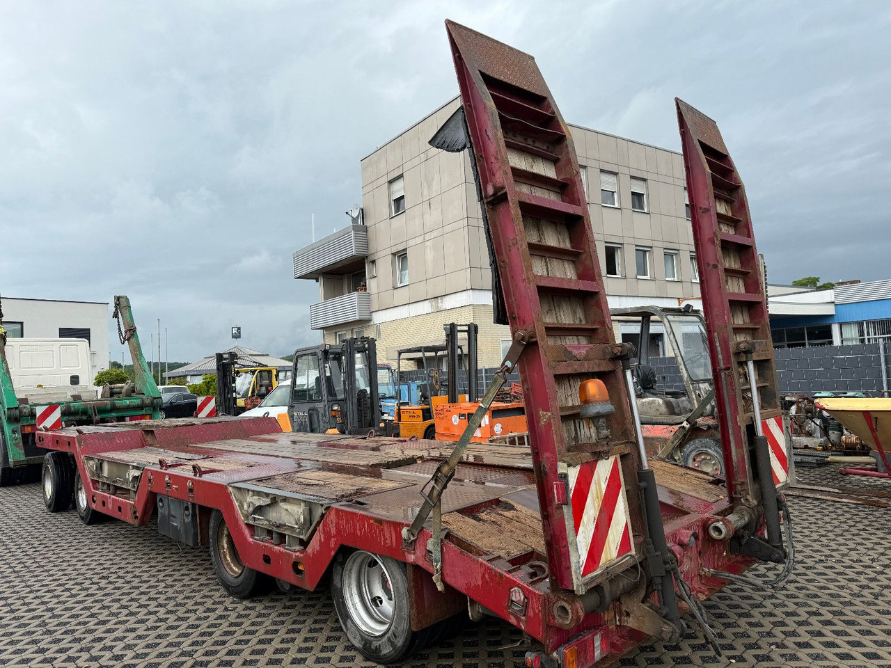 DEMMLER TÜ 4 Mit Radmulden 40To - Rơ moóc thùng thấp: hình 4 DEMMLER TÜ 4 Mit Radmulden 40To - Rơ moóc thùng thấp: hình 4
