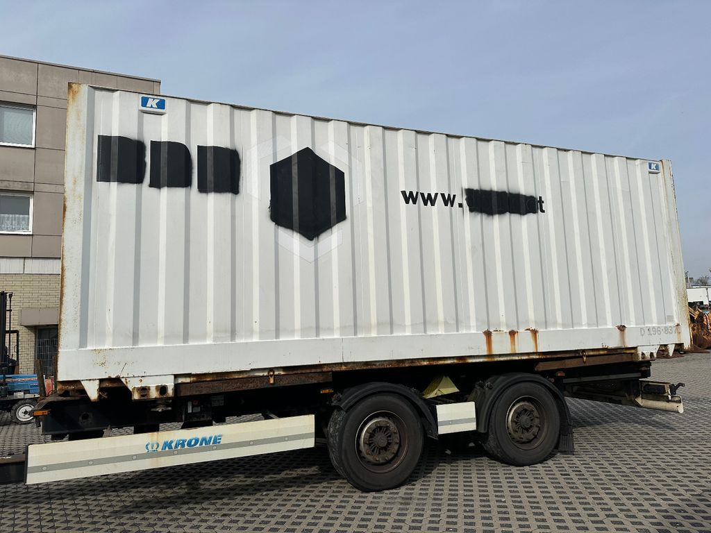 Krone ZZ 18- BDF Containerchassi Scheibenbremsen - - Xe chở container/ Rơ moóc hoán đổi thân: hình 4 Krone ZZ 18- BDF Containerchassi Scheibenbremsen - - Xe chở container/ Rơ moóc hoán đổi thân: hình 4