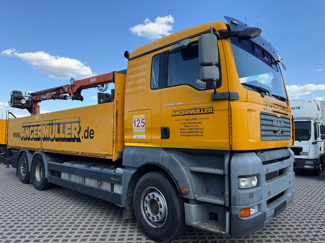 MAN TGA 26,440 TEREX TLC 165,2-A19 ACM SYSTEM - Xe cẩu tự hành: hình 4 MAN TGA 26,440 TEREX TLC 165,2-A19 ACM SYSTEM - Xe cẩu tự hành: hình 4