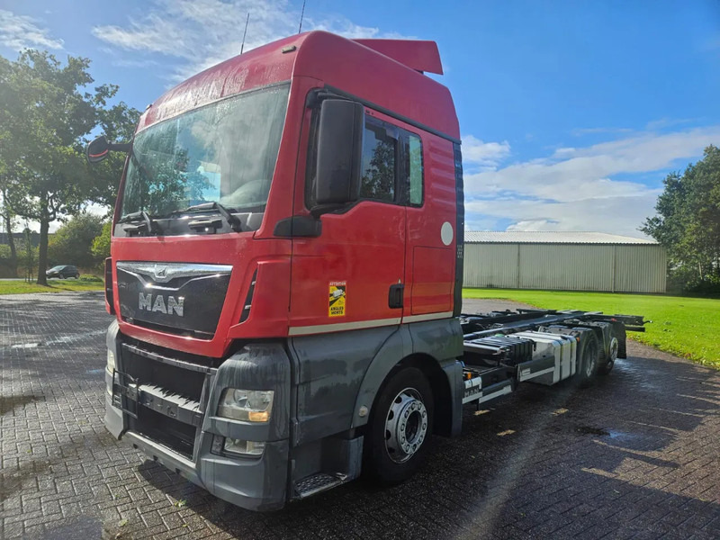 MAN TGX 24.400 6X2 BDF Euro 6 Kooiaap aansluiting - Xe chở container/ Xe tải hoán đổi thân: hình 1 MAN TGX 24.400 6X2 BDF Euro 6 Kooiaap aansluiting - Xe chở container/ Xe tải hoán đổi thân: hình 1