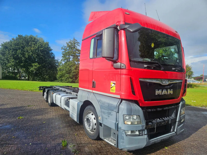 MAN TGX 24.400 6X2 BDF Euro 6 Kooiaap aansluiting - Xe chở container/ Xe tải hoán đổi thân: hình 3 MAN TGX 24.400 6X2 BDF Euro 6 Kooiaap aansluiting - Xe chở container/ Xe tải hoán đổi thân: hình 3