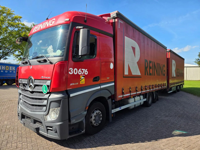 Mercedes-Benz Actros 2545 6X2 Retarder Volumecombi - Xe tải thùng mui bạt: hình 1 Mercedes-Benz Actros 2545 6X2 Retarder Volumecombi - Xe tải thùng mui bạt: hình 1