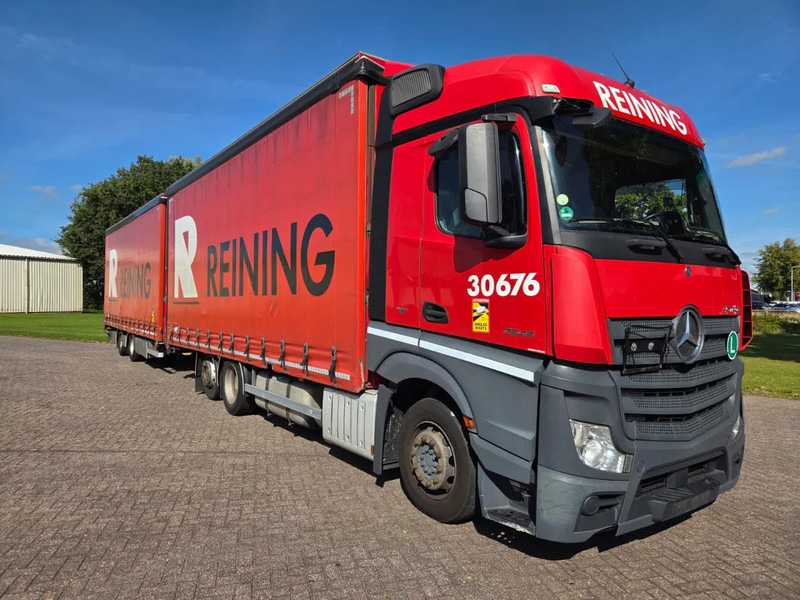 Mercedes-Benz Actros 2545 6X2 Retarder Volumecombi - Xe tải thùng mui bạt: hình 2 Mercedes-Benz Actros 2545 6X2 Retarder Volumecombi - Xe tải thùng mui bạt: hình 2