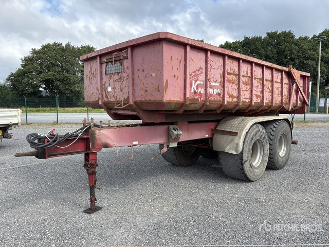 1996 Krampe TWK 18 Goliath End Dump Trailer - Dàn băm cỏ/ Mulcher: hình 2 1996 Krampe TWK 18 Goliath End Dump Trailer - Dàn băm cỏ/ Mulcher: hình 2