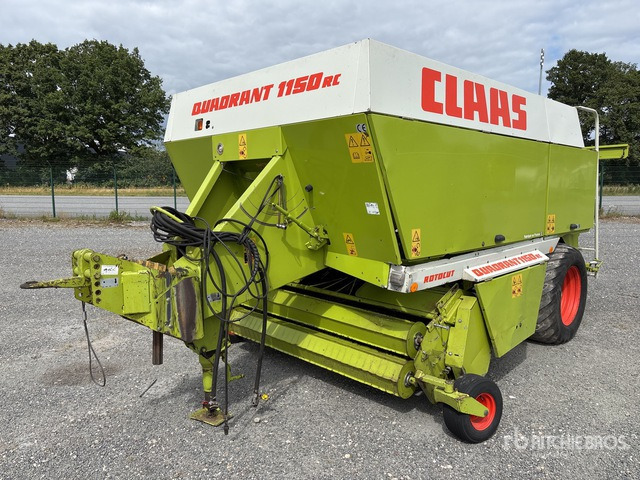 1998 Claas Quadrant 1150RC Big Square Baler - Máy đóng kiện vuông: hình 1 1998 Claas Quadrant 1150RC Big Square Baler - Máy đóng kiện vuông: hình 1