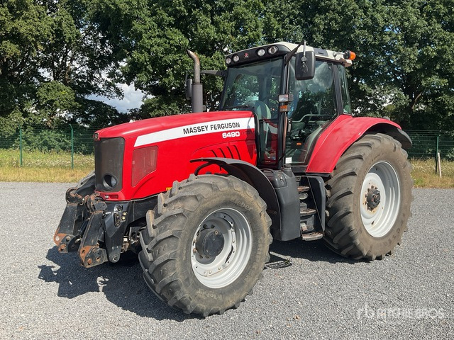 2007 Massey Ferguson 6490 Dyna-VT 4WD Tractor - Máy cày: hình 1 2007 Massey Ferguson 6490 Dyna-VT 4WD Tractor - Máy cày: hình 1