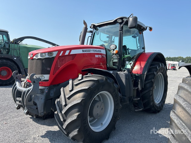 2010 Massey Ferguson 8670 Dyna -VT Exclusive 4WD Tractor - Máy cày: hình 1 2010 Massey Ferguson 8670 Dyna -VT Exclusive 4WD Tractor - Máy cày: hình 1
