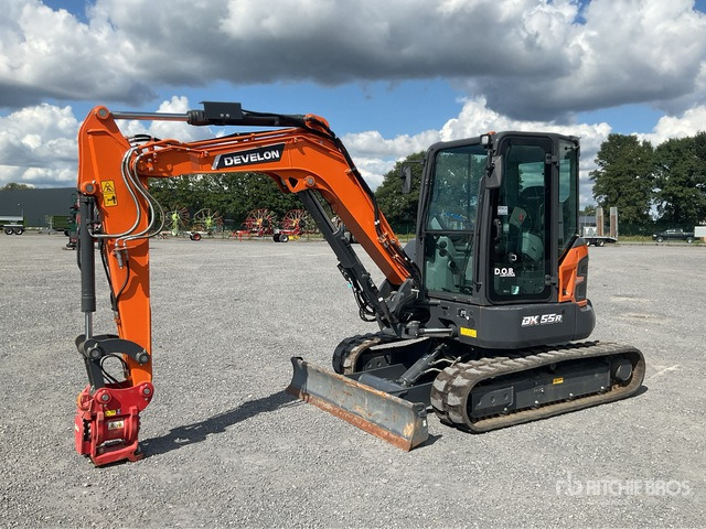 2023 Develon DX55R-7 Mini Excavator: <6.6t - Máy xúc mini: hình 2 2023 Develon DX55R-7 Mini Excavator: <6.6t - Máy xúc mini: hình 2