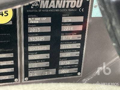 MANITOU MLT 840-137 PS Elite - Xe nhấc hình viễn vọng kính: hình 5 MANITOU MLT 840-137 PS Elite - Xe nhấc hình viễn vọng kính: hình 5