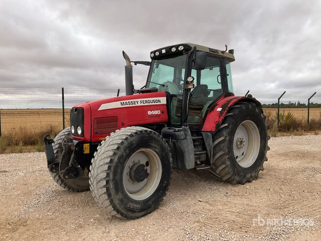 2004 Massey Ferguson 6480 2WD Tractor - Máy cày: hình 1 2004 Massey Ferguson 6480 2WD Tractor - Máy cày: hình 1