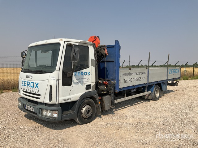 2005 Iveco Eurocargo 170 2005 Palfinger PK6500 on 4x2 Flatbed Truck with Crane - Dàn băm cỏ/ Mulcher: hình 3 2005 Iveco Eurocargo 170 2005 Palfinger PK6500 on 4x2 Flatbed Truck with Crane - Dàn băm cỏ/ Mulcher: hình 3