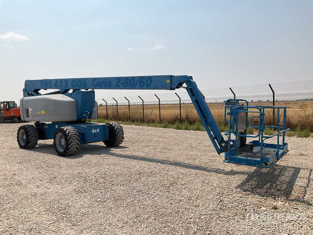 2007 Genie Z80/60 4WD Diesel Articulating Boom Lift - Xe nâng người nhiều khớp nối: hình 3 2007 Genie Z80/60 4WD Diesel Articulating Boom Lift - Xe nâng người nhiều khớp nối: hình 3