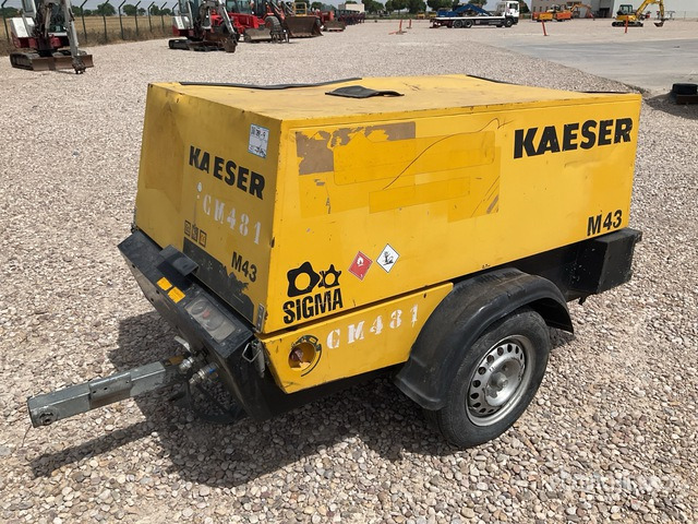 2007 Kaeser M43 Mobile Air Compressor - Máy nén khí: hình 1 2007 Kaeser M43 Mobile Air Compressor - Máy nén khí: hình 1
