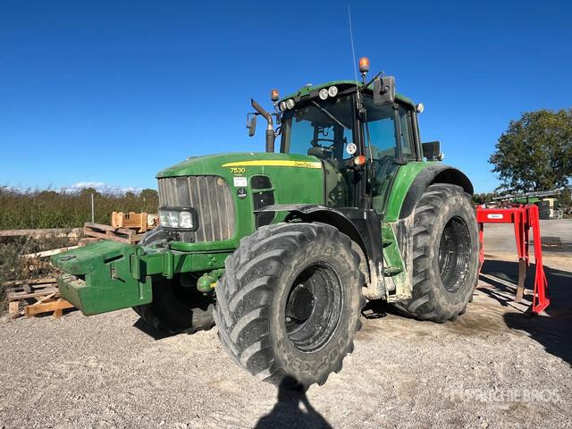 2008 John Deere 7530 4WD Tractor - Máy cày: hình 2 2008 John Deere 7530 4WD Tractor - Máy cày: hình 2