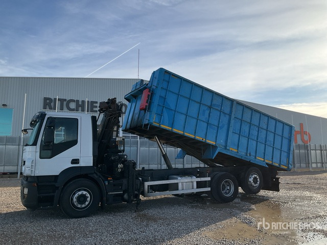 2010 Iveco Stralis 310 2010 Atlas 165.2E Knuckle Boom ... Dump Truck with Crane - Xe ben: hình 3 2010 Iveco Stralis 310 2010 Atlas 165.2E Knuckle Boom ... Dump Truck with Crane - Xe ben: hình 3
