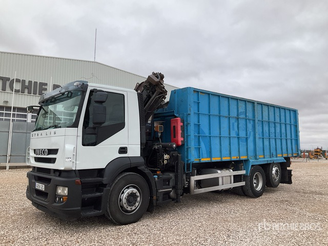 2010 Iveco Stralis 310 2010 Atlas 165.2E Knuckle Boom ... Dump Truck with Crane - Xe ben: hình 1 2010 Iveco Stralis 310 2010 Atlas 165.2E Knuckle Boom ... Dump Truck with Crane - Xe ben: hình 1