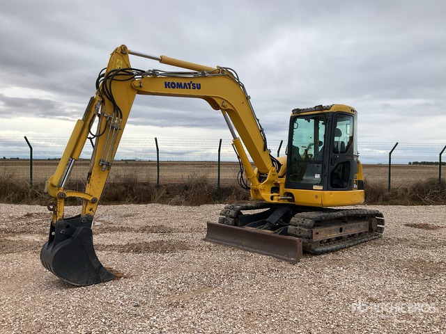 2011 Komatsu PC80MR-3 Mini Excavator: <6.6t - Máy xúc mini: hình 1 2011 Komatsu PC80MR-3 Mini Excavator: <6.6t - Máy xúc mini: hình 1