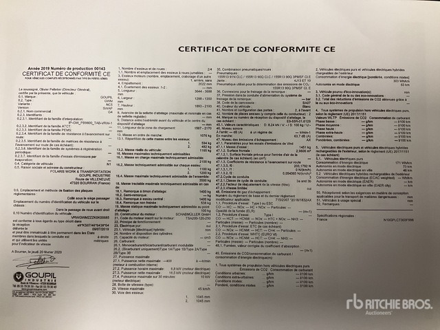 2020 Goupil G4M Electric Utility Vehicle - Tiện ích/ Xe đặc dụng: hình 2 2020 Goupil G4M Electric Utility Vehicle - Tiện ích/ Xe đặc dụng: hình 2
