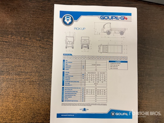 2020 Goupil G4M Electric Utility Vehicle - Tiện ích/ Xe đặc dụng: hình 5 2020 Goupil G4M Electric Utility Vehicle - Tiện ích/ Xe đặc dụng: hình 5