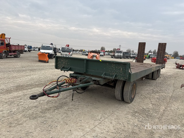 1998 Zaccaria ZAM200SP Tri/A Agricultural Trailer :Misc. Agricultural Trailer - Toa kéo nền bục trang trại: hình 1 1998 Zaccaria ZAM200SP Tri/A Agricultural Trailer :Misc. Agricultural Trailer - Toa kéo nền bục trang trại: hình 1