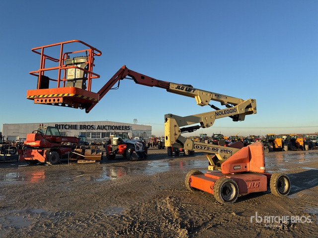 2000 JLG E450AJ Electric Articulating Boom Lift - Xe nâng người nhiều khớp nối: hình 1 2000 JLG E450AJ Electric Articulating Boom Lift - Xe nâng người nhiều khớp nối: hình 1