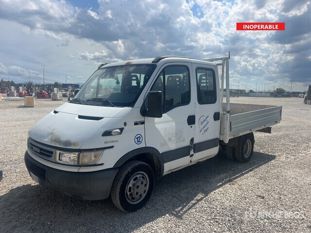 2006 Iveco Daily 35C12 Crew Cab (Inoperable) Flatbed Truck - Xe tải nhỏ phẳng: hình 1 2006 Iveco Daily 35C12 Crew Cab (Inoperable) Flatbed Truck - Xe tải nhỏ phẳng: hình 1