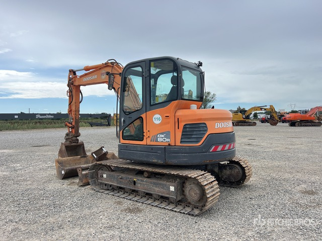 2009 Doosan DX80R Tracked Excavator - Máy xúc bánh xích: hình 4 2009 Doosan DX80R Tracked Excavator - Máy xúc bánh xích: hình 4