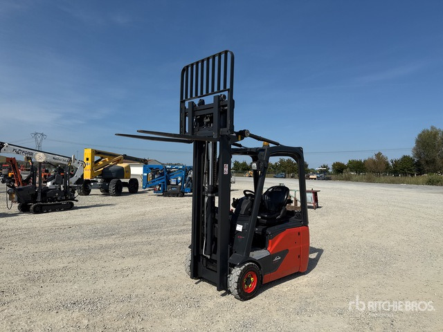 2014 Linde E15-02 1500 kg Electric Forklift - Xe nâng điện: hình 2 2014 Linde E15-02 1500 kg Electric Forklift - Xe nâng điện: hình 2