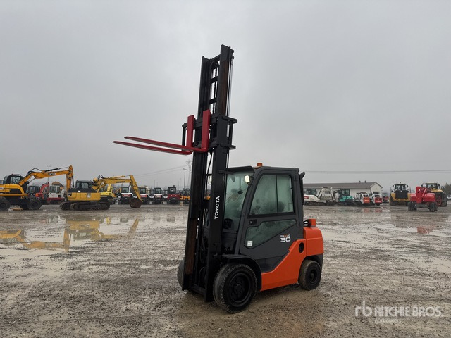 2019 Toyota 028FDF30 3000 kg Forklift - Xe nâng: hình 1 2019 Toyota 028FDF30 3000 kg Forklift - Xe nâng: hình 1