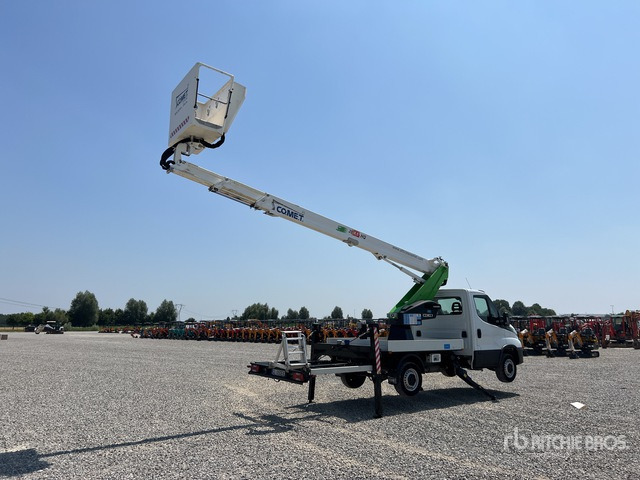 2022 Iveco Daily 35-140 2022 Comet 20 8.5 HQ 20 m on Bucket Truck - Nền bục trên không gắn trên xe tải: hình 3 2022 Iveco Daily 35-140 2022 Comet 20 8.5 HQ 20 m on Bucket Truck - Nền bục trên không gắn trên xe tải: hình 3