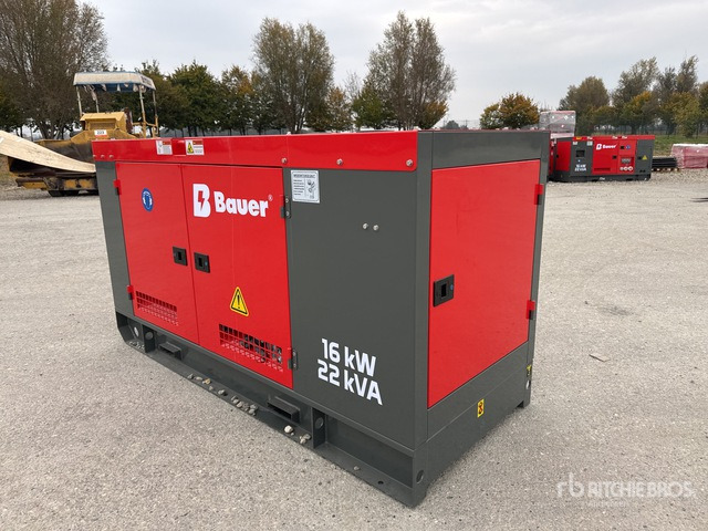 2025 Bauer GFS 16 ATS 16 kW / 20 kVA (Unused) Generator Set - Bộ phát điện: hình 3 2025 Bauer GFS 16 ATS 16 kW / 20 kVA (Unused) Generator Set - Bộ phát điện: hình 3