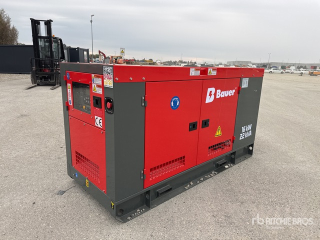 2025 Bauer GFS 16 ATS 16 kW / 20 kVA (Unused) Generator Set - Bộ phát điện: hình 2 2025 Bauer GFS 16 ATS 16 kW / 20 kVA (Unused) Generator Set - Bộ phát điện: hình 2