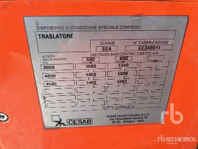 CESAB C3150 1500 kg - Xe nâng điện: hình 5 CESAB C3150 1500 kg - Xe nâng điện: hình 5